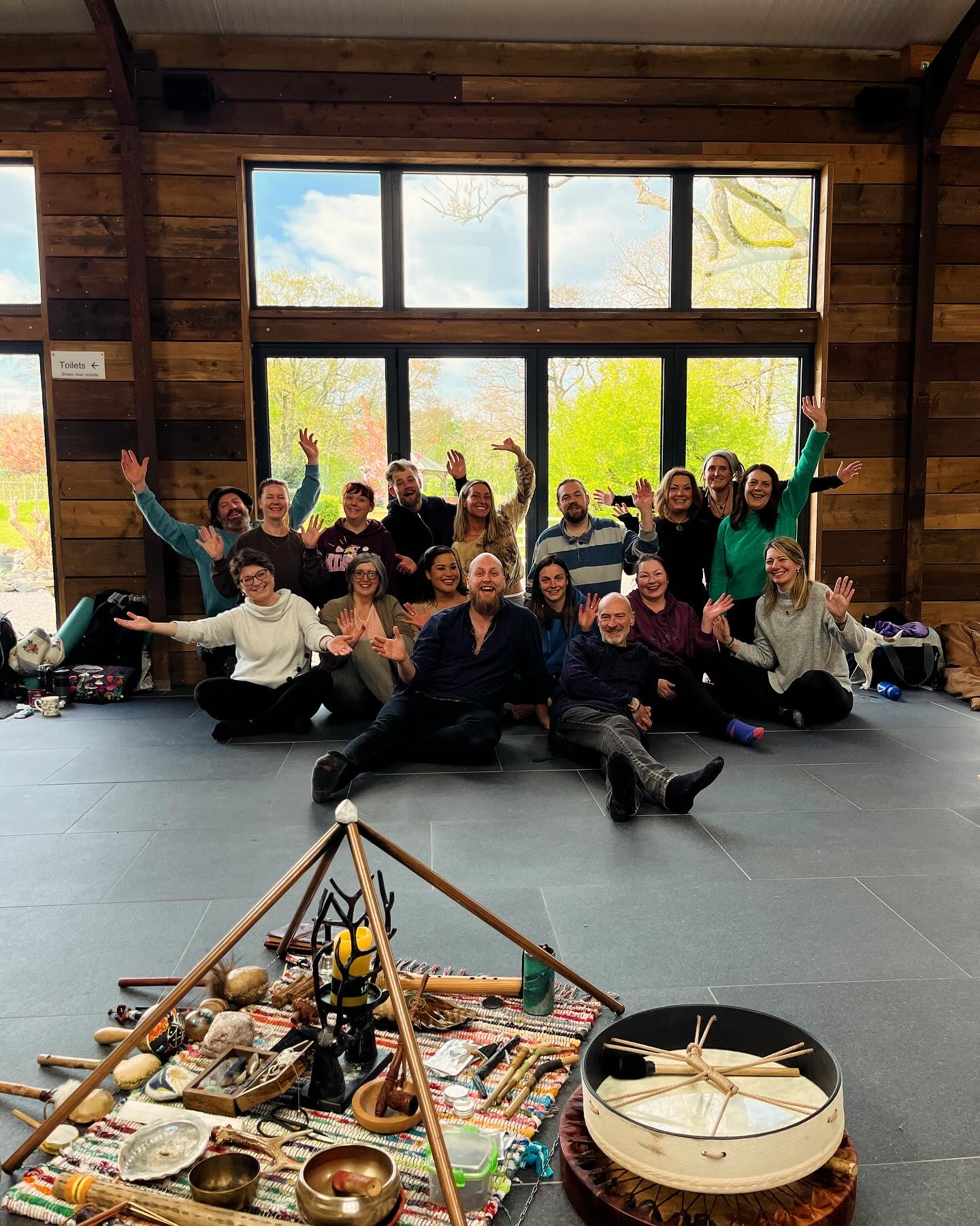 The healing space at The Heart Shaman, Birmingham